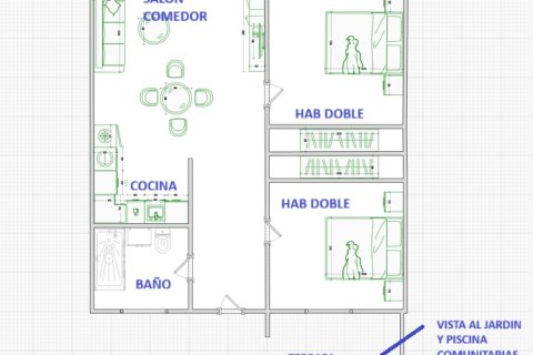 Lägenhet till salu i Empuriabrava, Girona, Spanien 2 rum, 59 kvm. Nr. 143860 - foto 24