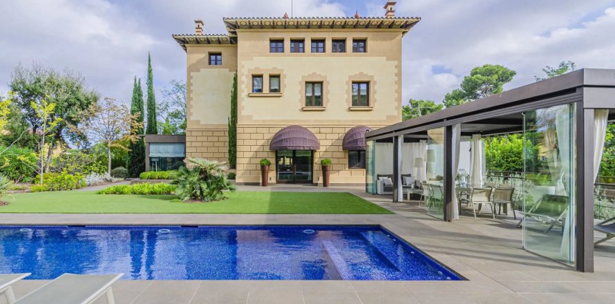 Willa Barcelona, Hiszpania 5 pokoi, 1038 mkw. nr 138449