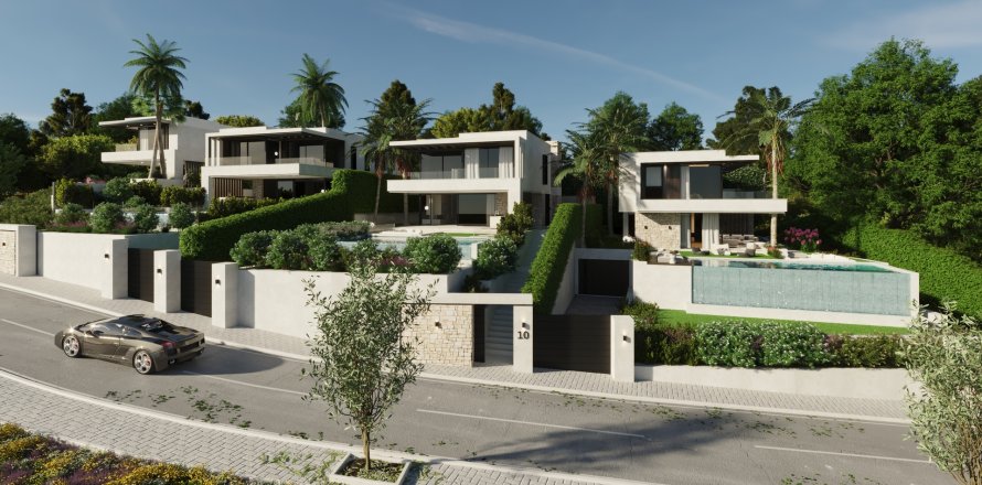 Willa w Benalmadena, Malaga, Hiszpania 4 sypialnie, 528 mkw. nr 143114