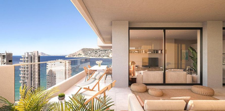 Apartment in Calpe, Alicante, Spain 2 bedrooms, 77 sq.m. No. 155234