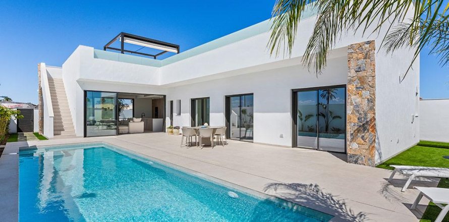 Villa in Santiago de la Ribera, Murcia, Spain 3 bedrooms, 140 sq.m. No. 167858