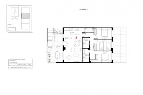 Bungalow till salu Pilar de la Horadada, Alicante, Spanien 3 sovrum, 93 kvm. Nr. 112821 - foto 8