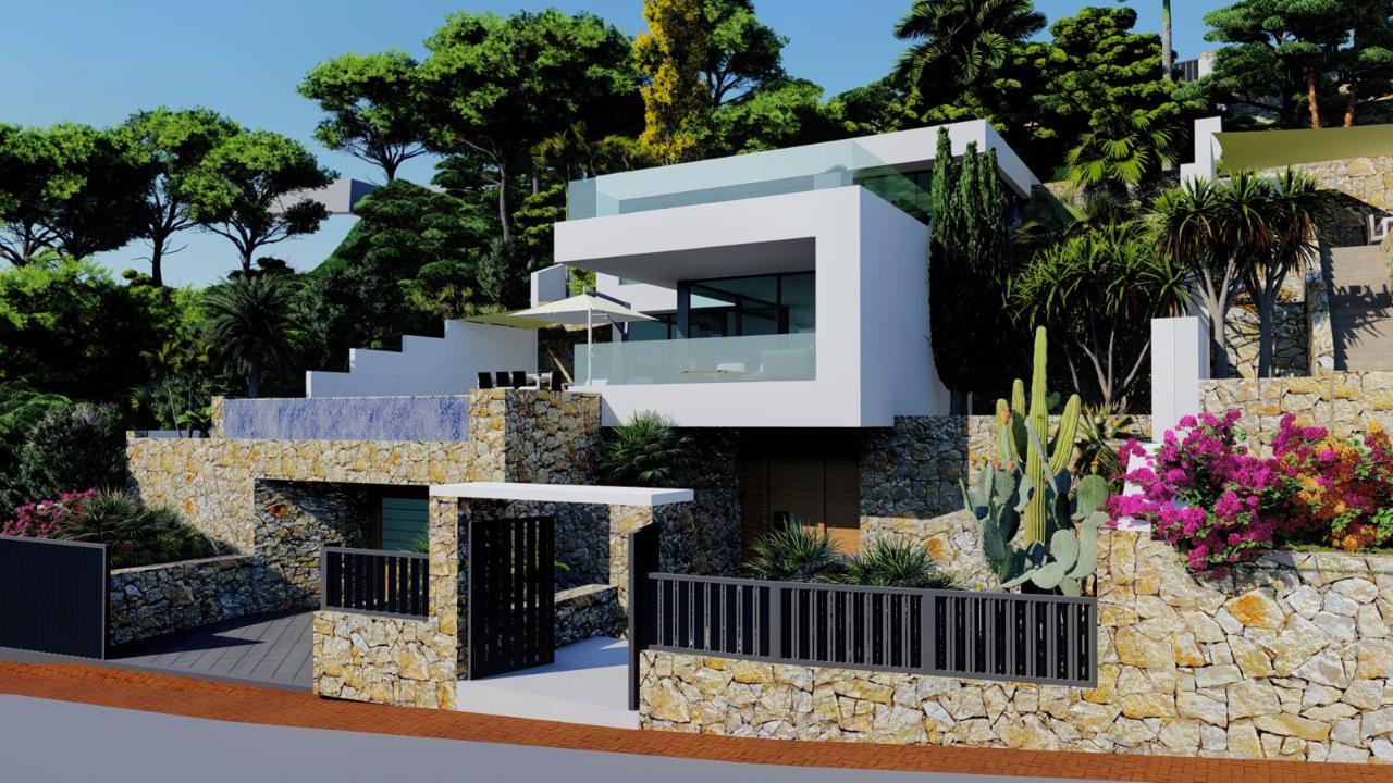 Villa à Calpe, Alicante, Espagne 4 chambres, 427 m2 No. 133794