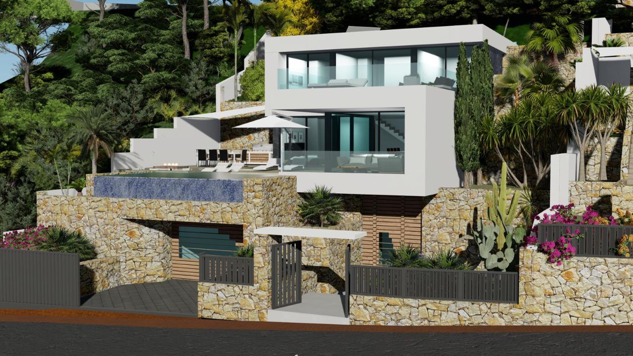 Villa à Calpe, Alicante, Espagne 4 chambres, 427 m2 No. 133794