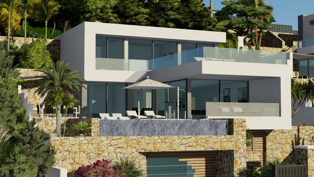 Villa à Calpe, Alicante, Espagne 4 chambres, 427 m2 No. 133794