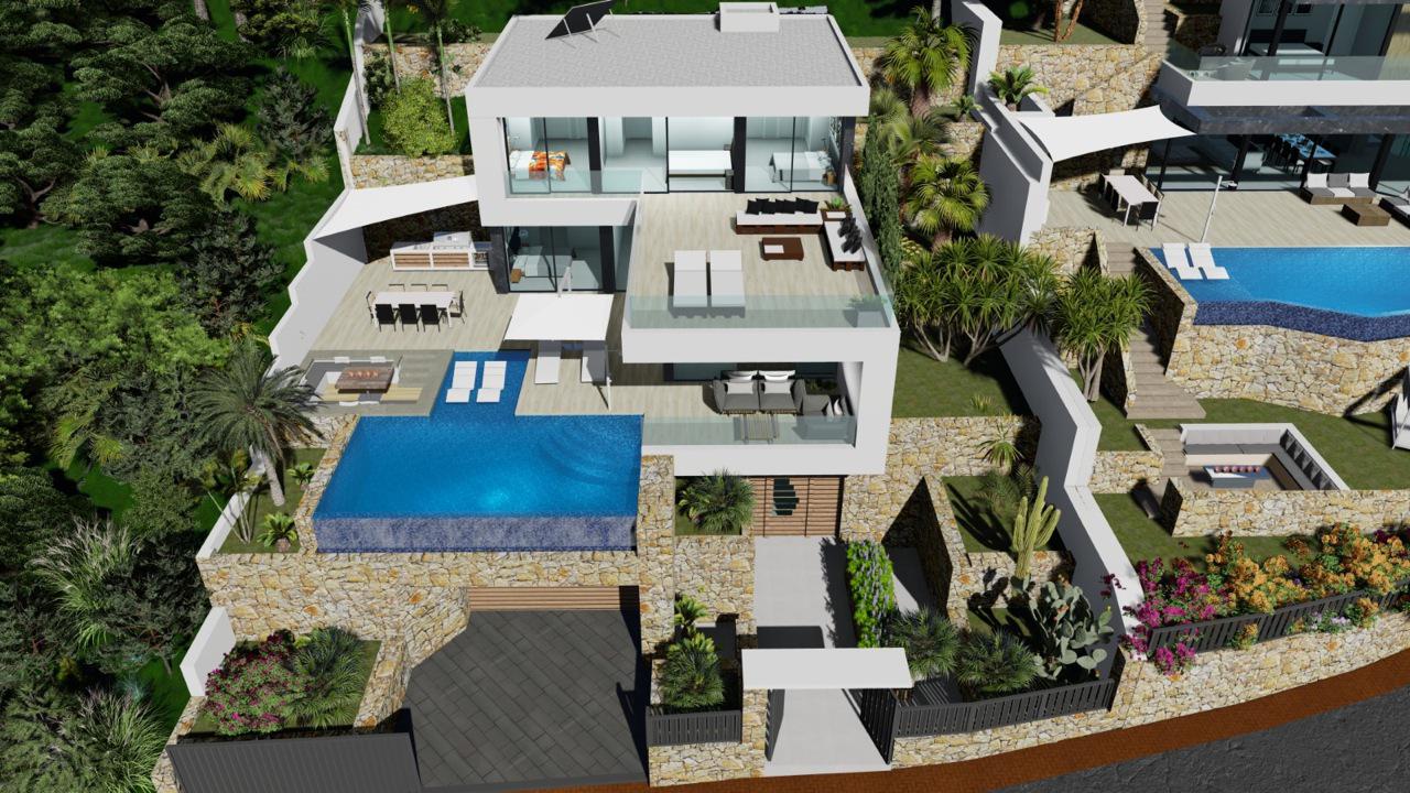 Villa à Calpe, Alicante, Espagne 4 chambres, 427 m2 No. 133794