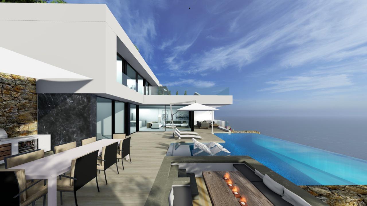 Villa à Calpe, Alicante, Espagne 4 chambres, 427 m2 No. 133794