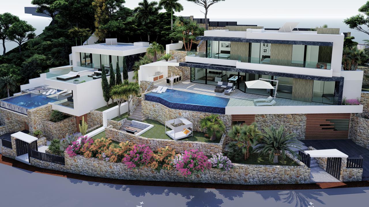 Villa à Calpe, Alicante, Espagne 4 chambres, 427 m2 No. 133794