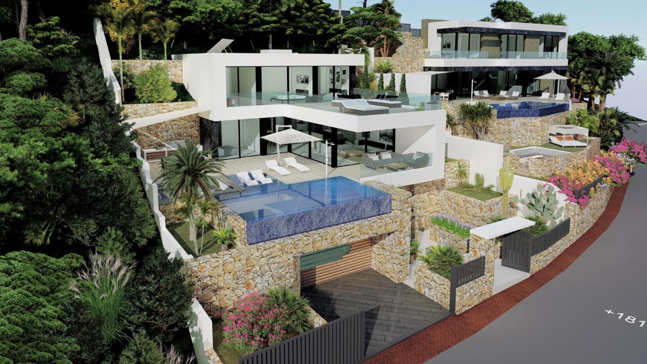 Villa à Calpe, Alicante, Espagne 4 chambres, 427 m2 No. 133794