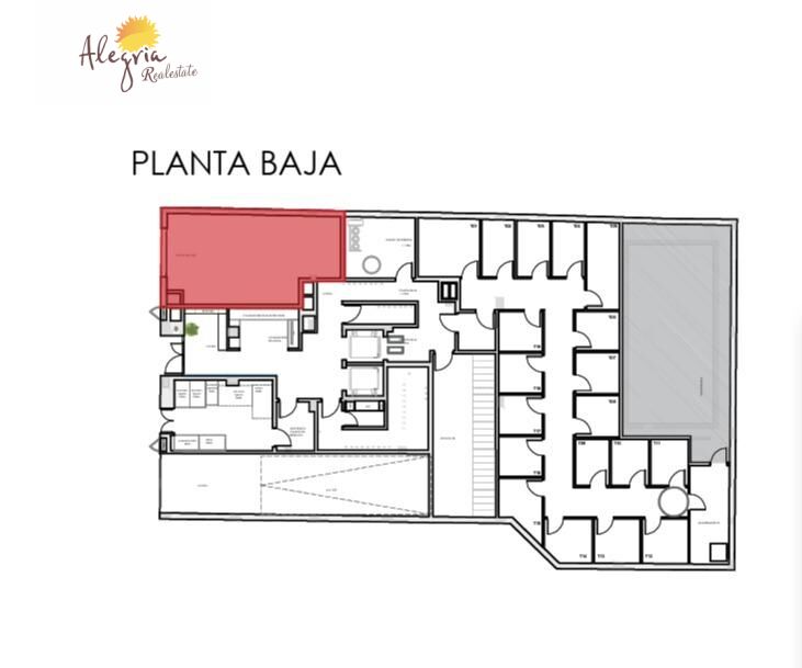Liikekiinteistö Valencia, Espanja 1 makuuhuone, 44 m2 No. 183021