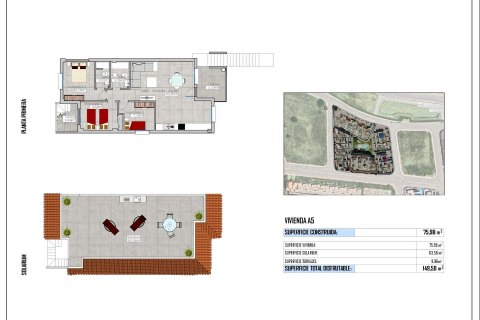 Bungalowi myytävänä Cox, Alicante, Espanja, 3 makuuhuonetta, 75 m2 No. 151696 - kuva 12