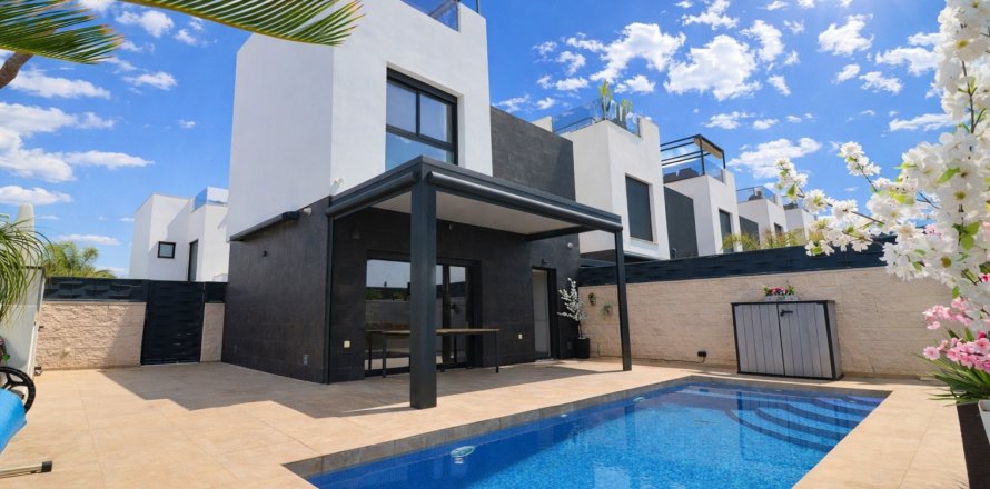 Villa en Benijófar, Alicante, España 3 dormitorios, 103 m2 No. 161053
