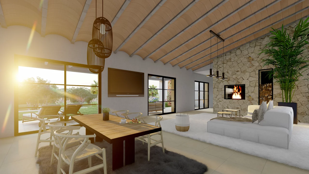 Land plot in Montuiri, Mallorca, Spain 3 bedrooms, 15630 sq.m. No. 161049