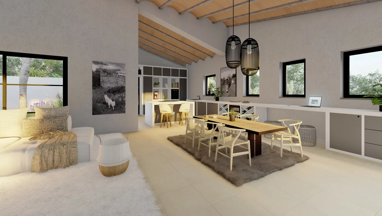 Land plot in Montuiri, Mallorca, Spain 3 bedrooms, 15630 sq.m. No. 161049