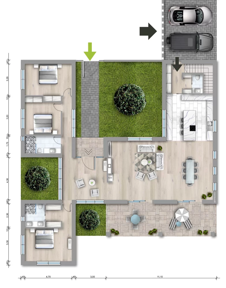 Land plot in Montuiri, Mallorca, Spain 3 bedrooms, 15630 sq.m. No. 161049