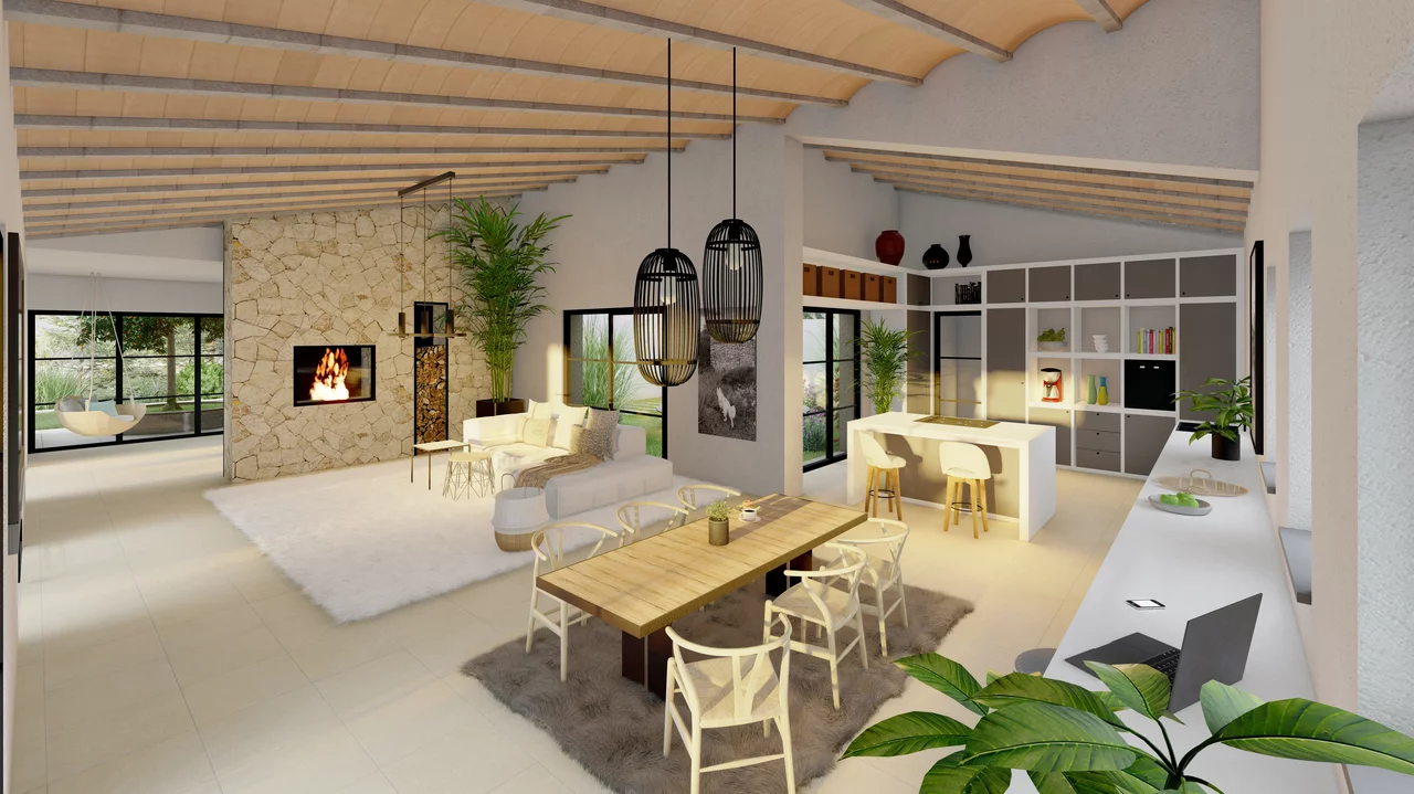 Land plot in Montuiri, Mallorca, Spain 3 bedrooms, 15630 sq.m. No. 161049