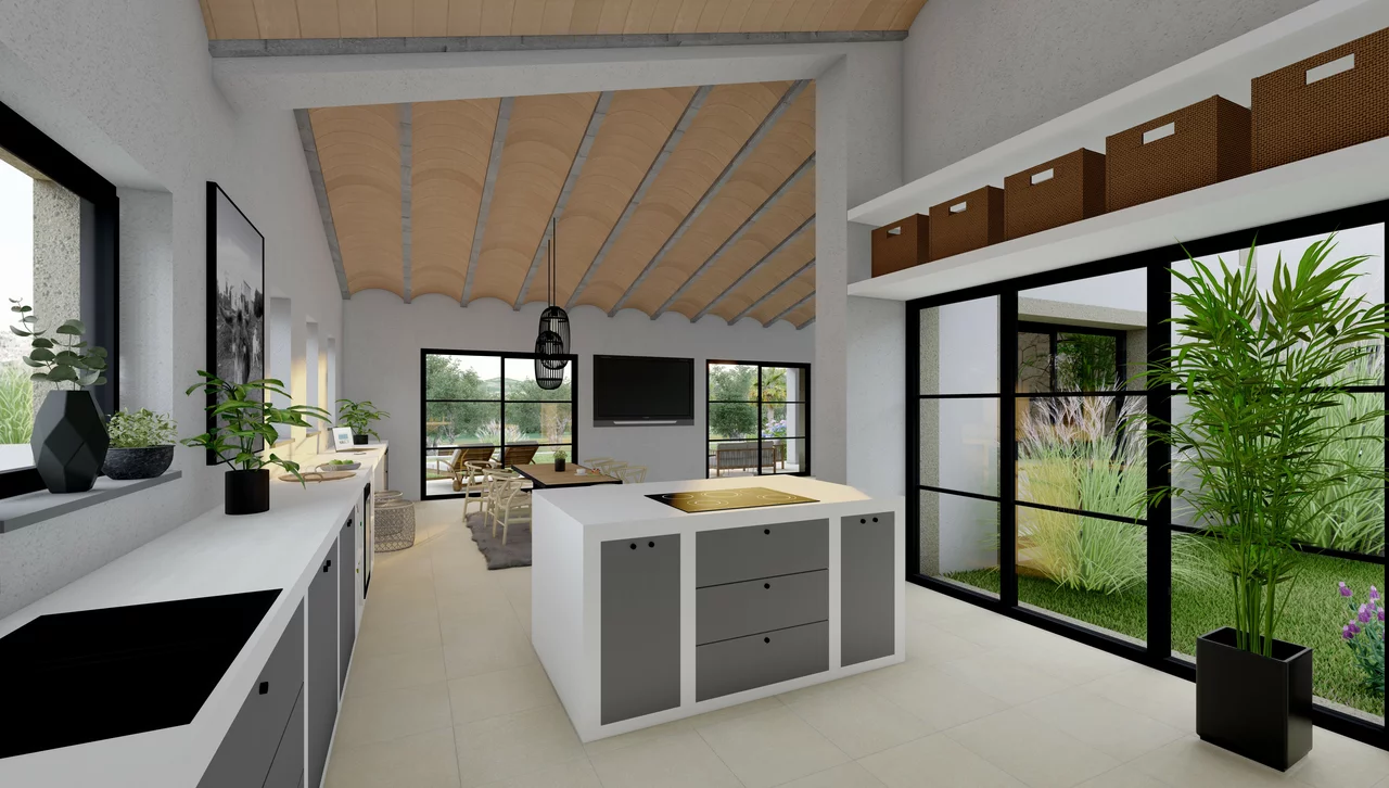 Land plot in Montuiri, Mallorca, Spain 3 bedrooms, 15630 sq.m. No. 161049