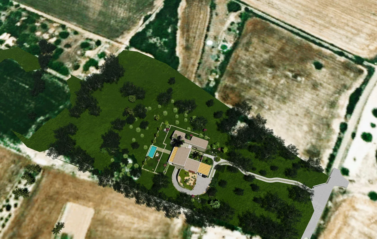 Land plot in Montuiri, Mallorca, Spain 3 bedrooms, 15630 sq.m. No. 161049