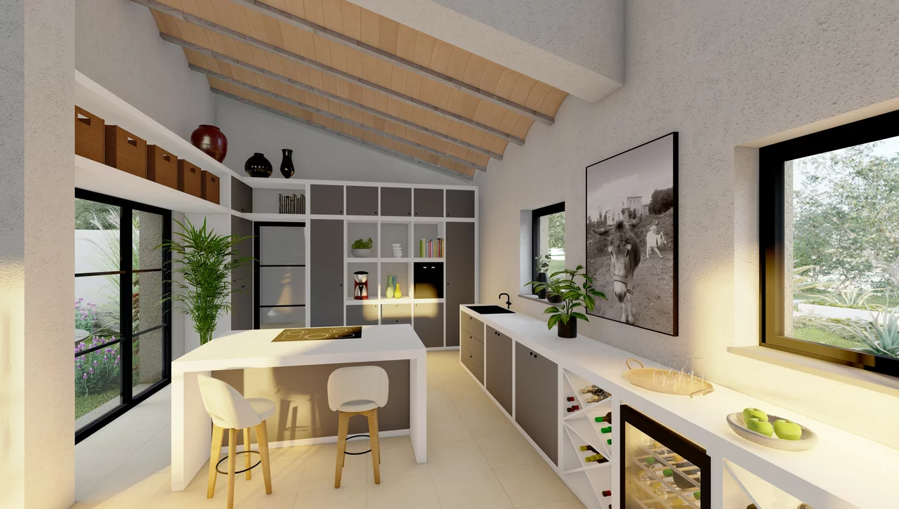 Land plot in Montuiri, Mallorca, Spain 3 bedrooms, 15630 sq.m. No. 161049