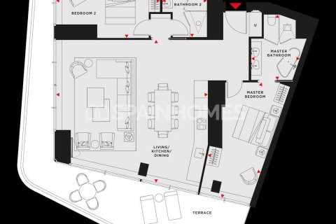 Продажа квартиры в Барселона, Испания 3 спальни, 399м2 №160627 - фото 18