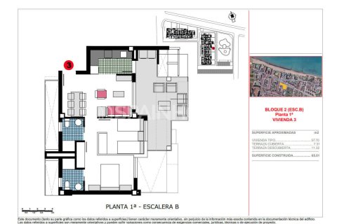Apartment for sale in Denia, Alicante, Spain 3 bedrooms, 82 sq.m. No. 149507 - photo 7