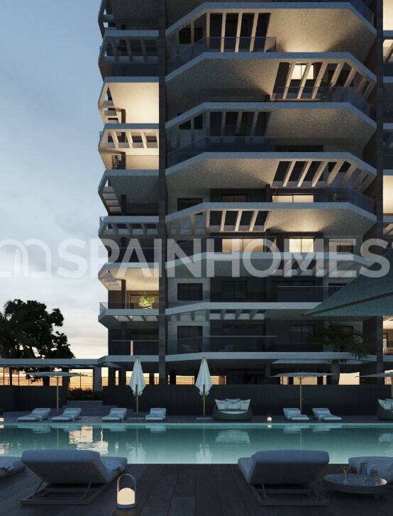 Apartment in Calpe, Alicante, Spain 3 bedrooms, 80 sq.m. No. 107569
