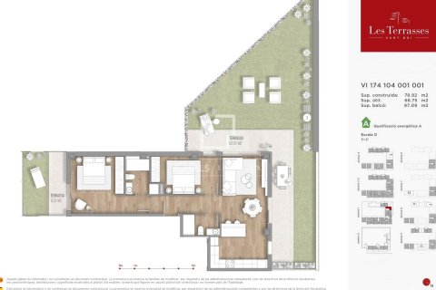 Dzīvoklis pārdošanā Sant Boi de Llobregat, Barcelona, Spānijā 2 istabas, 78 m2 Nr. 150655 - attēls 24