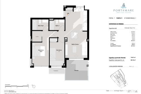 Wohnung zum Verkauf in Estepona, Malaga, Spanien 2 Schlafzimmer, 65.4 m2 Nr. 196598 - Foto 13