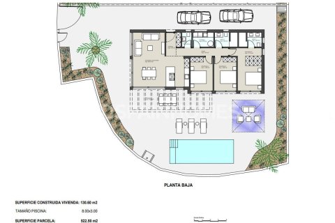 Villa en venta Cartagena, Murcia, España 3 dormitorios, 130 m2 No. 139743 - foto 15