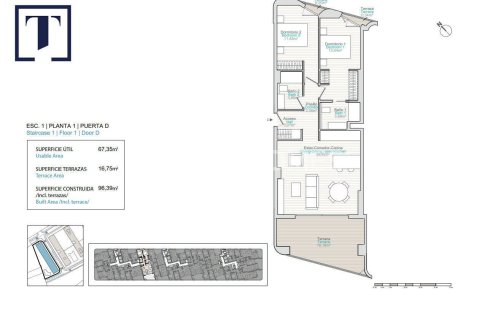 Продажа пентхауса Вильяхойоса, Аликанте, Испания 2 спальни, 84м2 №139738 - фото 16