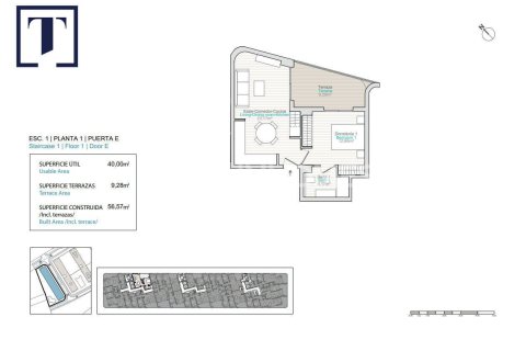 Продажа пентхауса Вильяхойоса, Аликанте, Испания 2 спальни, 84м2 №139738 - фото 17