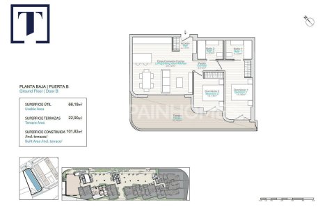 Продажа пентхауса Вильяхойоса, Аликанте, Испания 2 спальни, 84м2 №139738 - фото 15