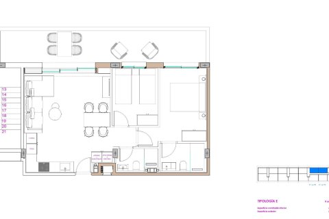 Apartment for sale in Moncofa, Castellon, Spain 2 bedrooms, 66 sq.m. No. 180349 - photo 18