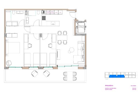 Huoneisto myytävänä Moncofa, Castellon, Espanja, 3 makuuhuonetta, 99 m2 No. 180348 - kuva 18