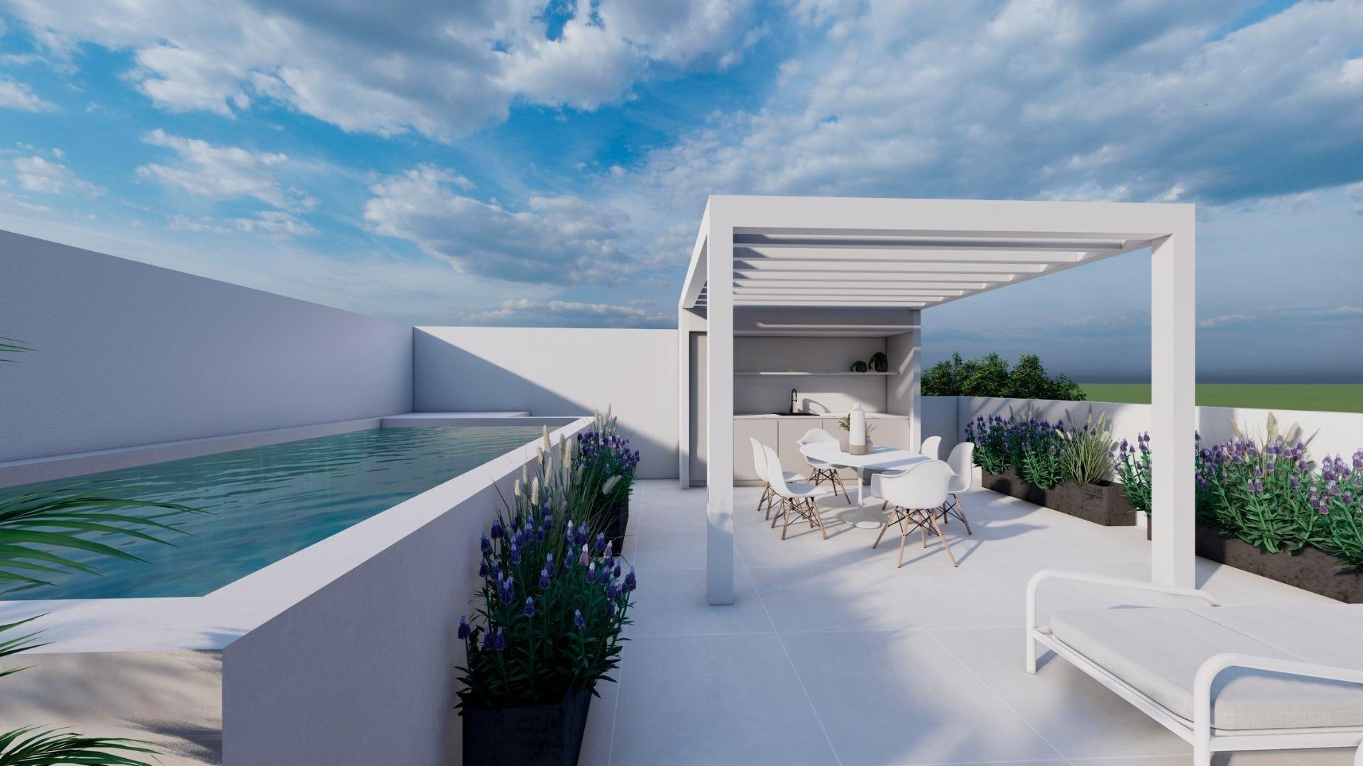 Bungalow in Pilar de la Horadada, Alicante, Spain 2 bedrooms, 88 sq.m. No. 147959