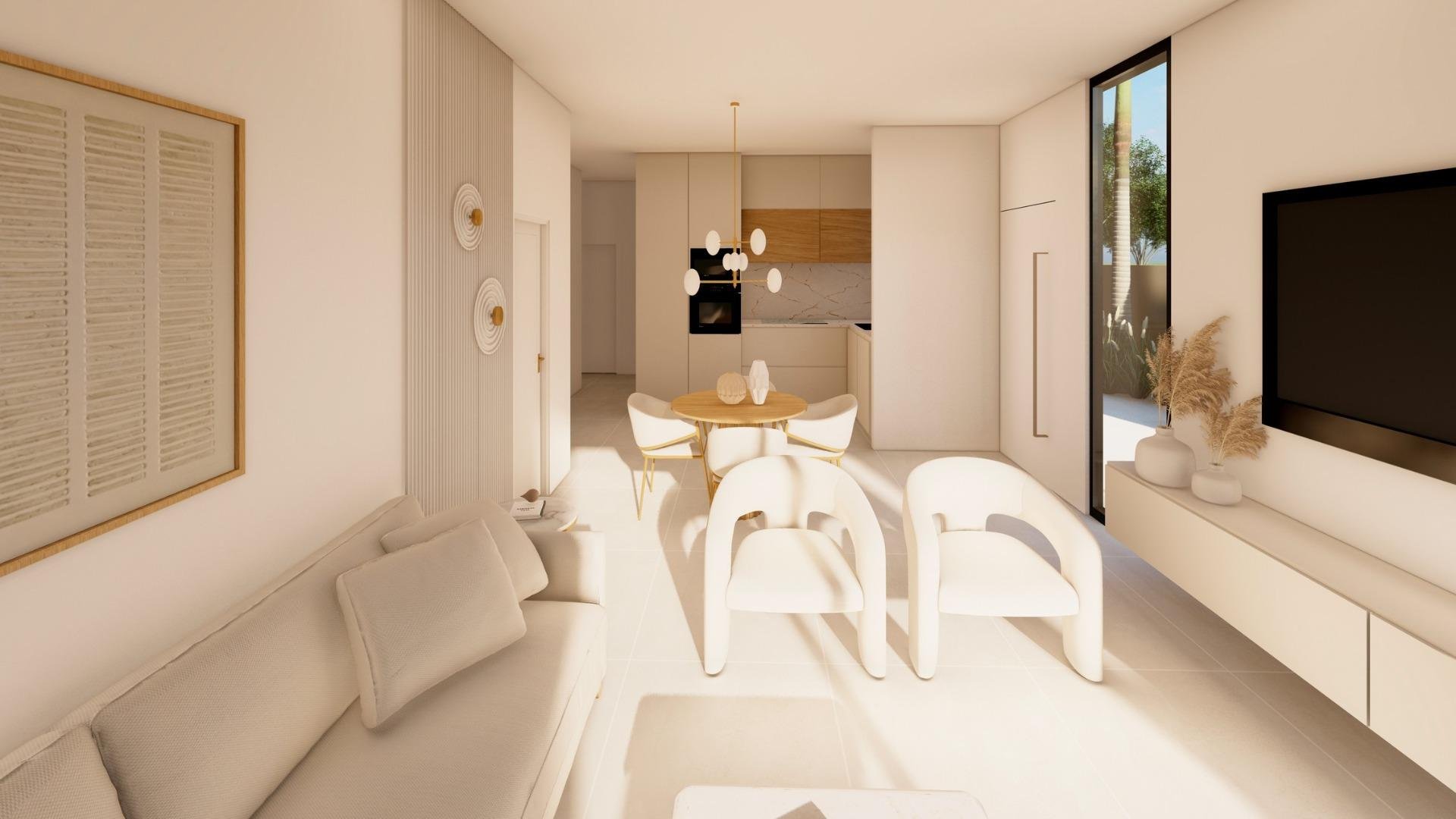 Bungalow in Pilar de la Horadada, Alicante, Spain 2 bedrooms, 88 sq.m. No. 147959