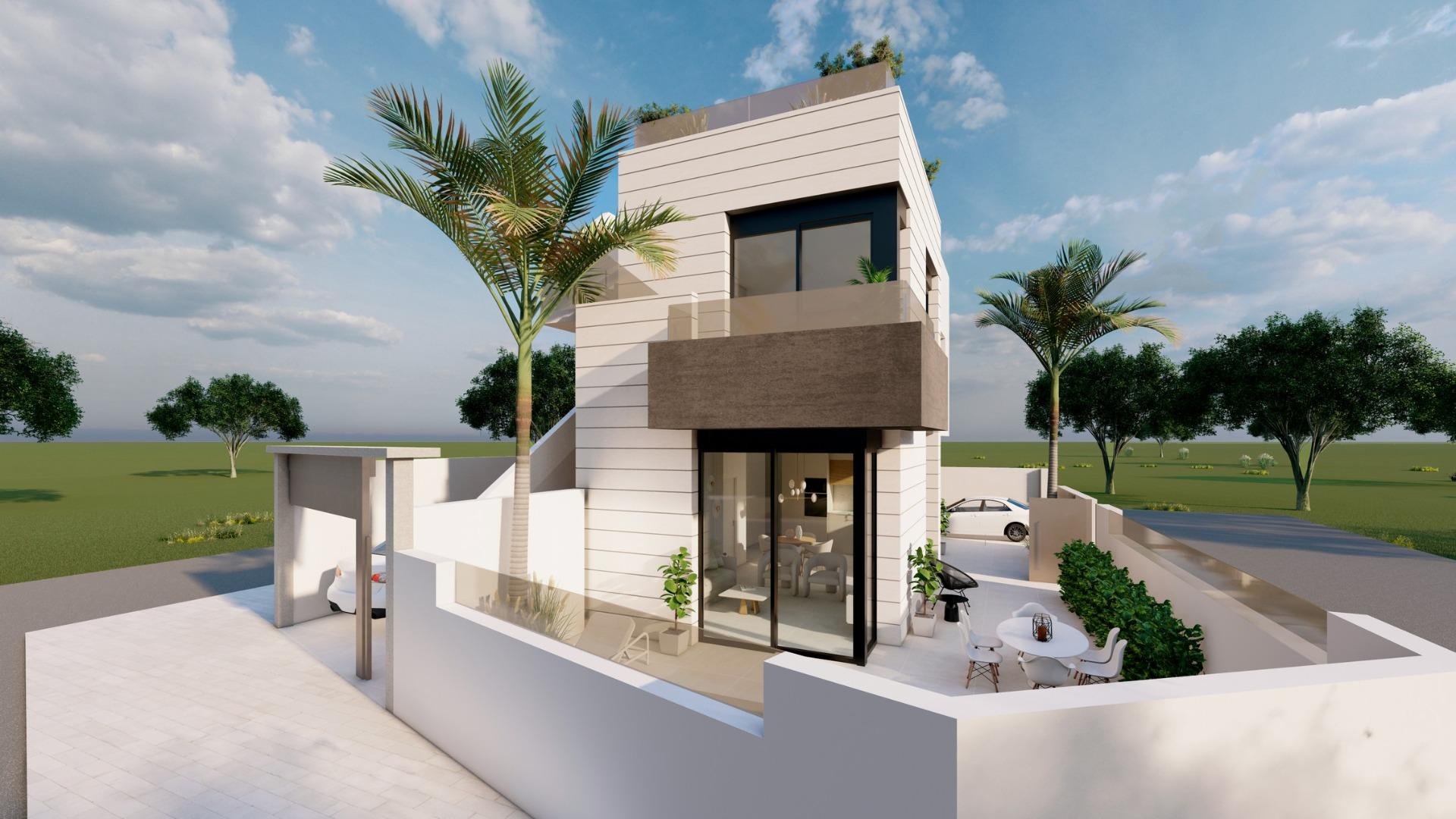 Bungalow in Pilar de la Horadada, Alicante, Spain 2 bedrooms, 88 sq.m. No. 147959