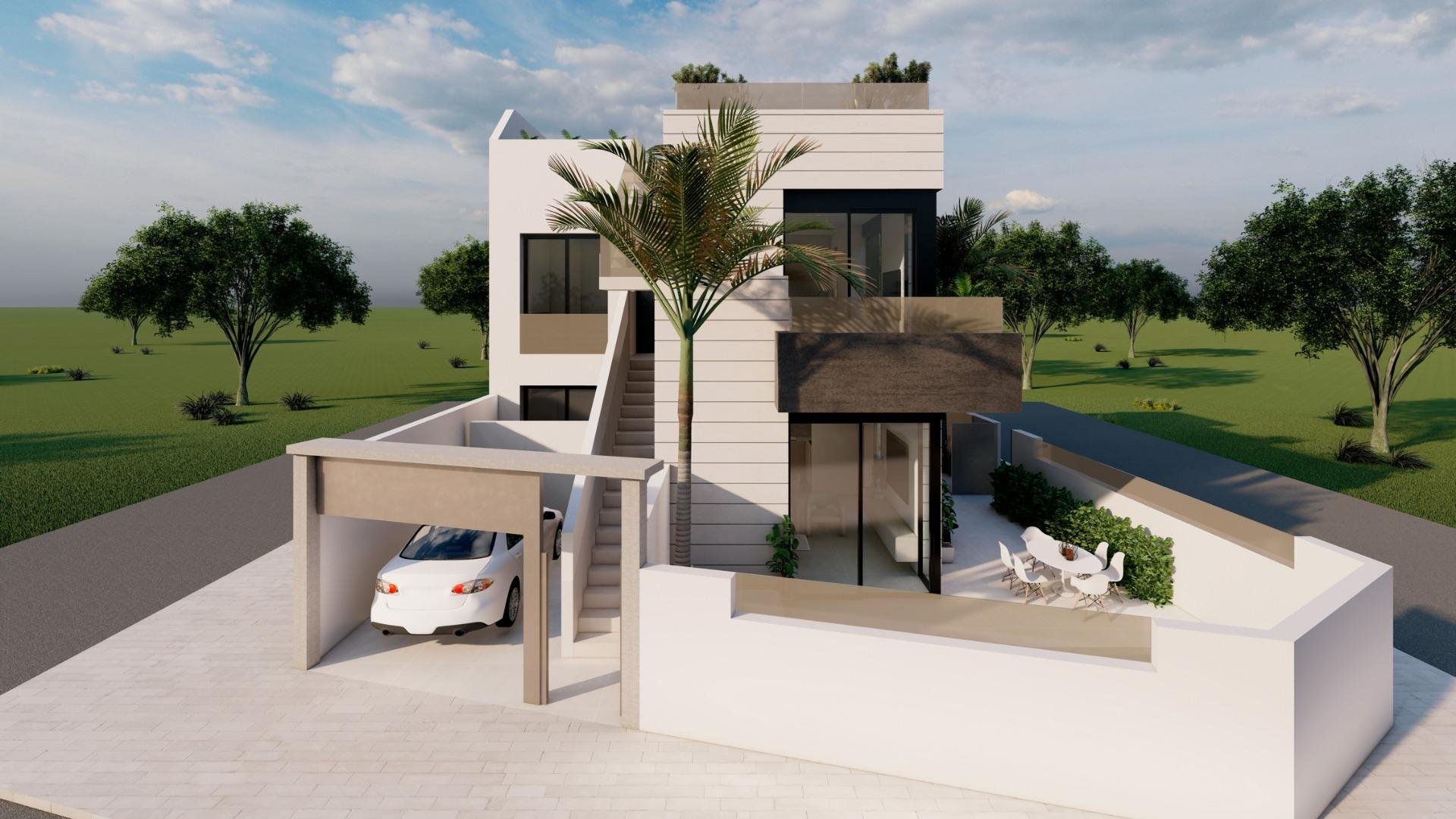 Bungalow in Pilar de la Horadada, Alicante, Spain 2 bedrooms, 88 sq.m. No. 147959