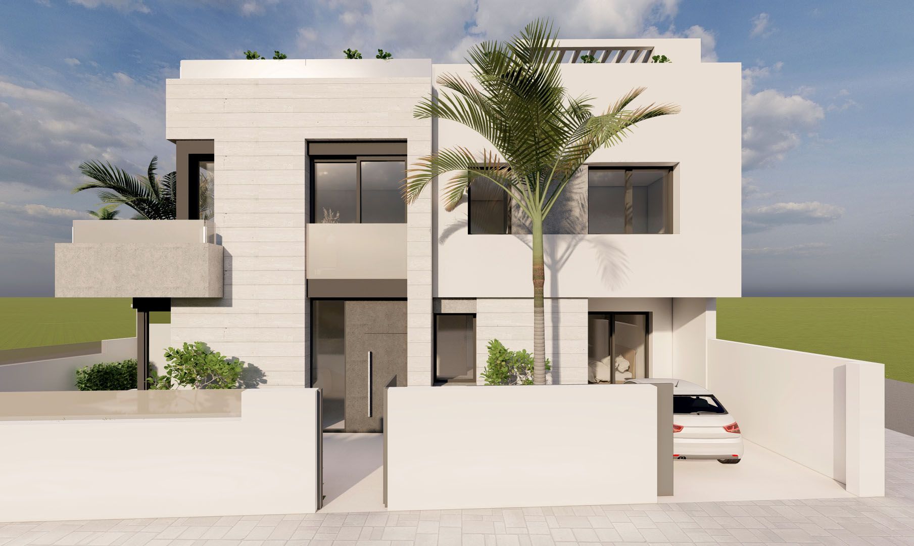 Bungalow in Pilar de la Horadada, Alicante, Spain 2 bedrooms, 88 sq.m. No. 147959
