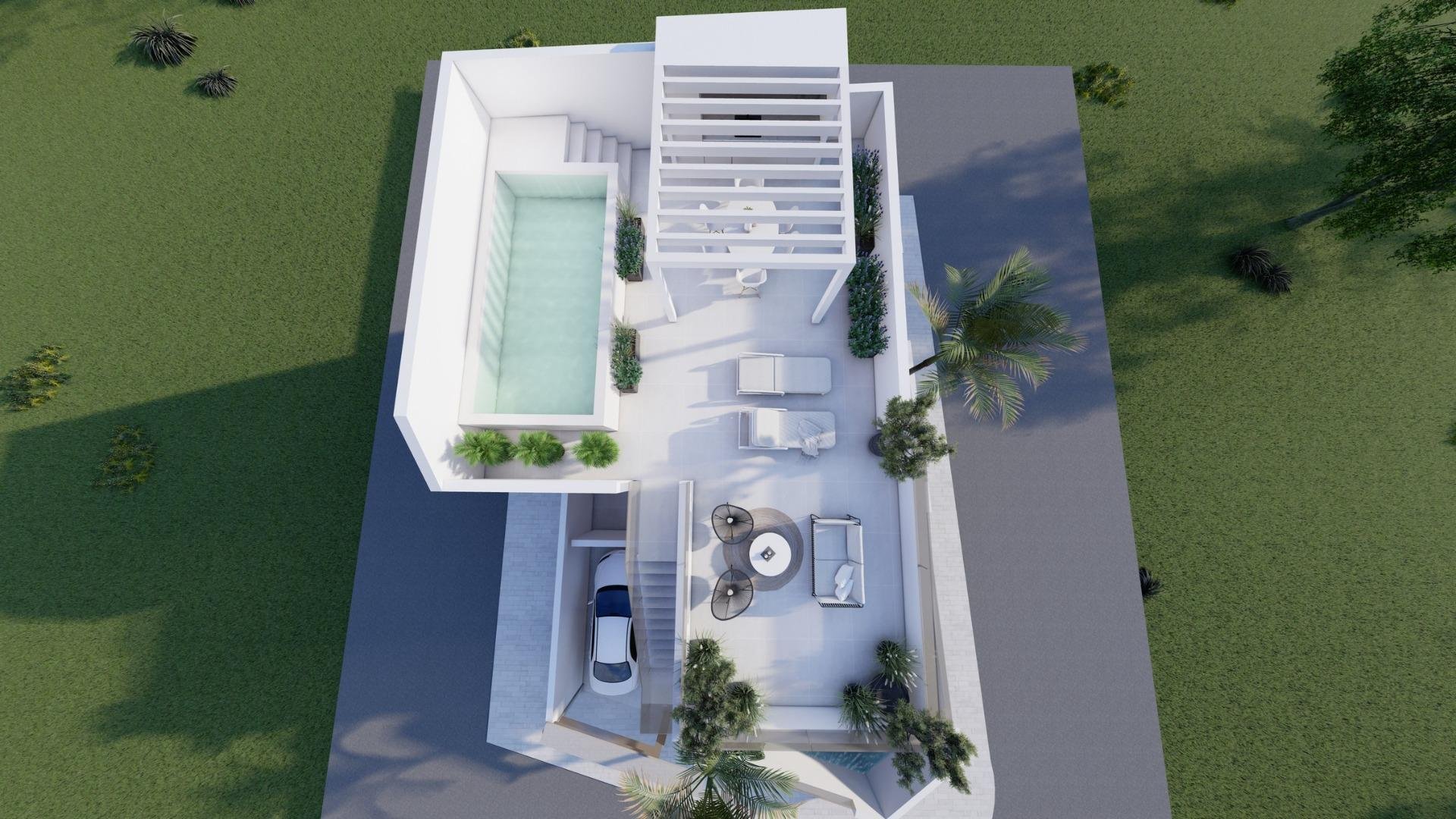 Bungalow in Pilar de la Horadada, Alicante, Spain 2 bedrooms, 88 sq.m. No. 147959
