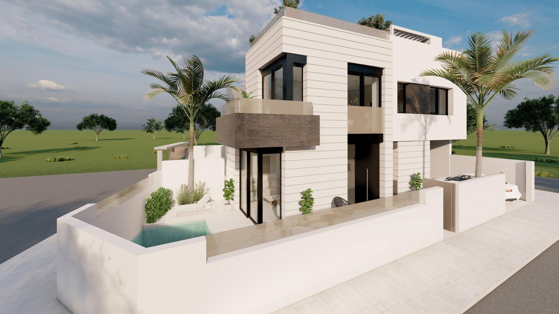 Bungalow in Pilar de la Horadada, Alicante, Spain 2 bedrooms, 88 sq.m. No. 147959