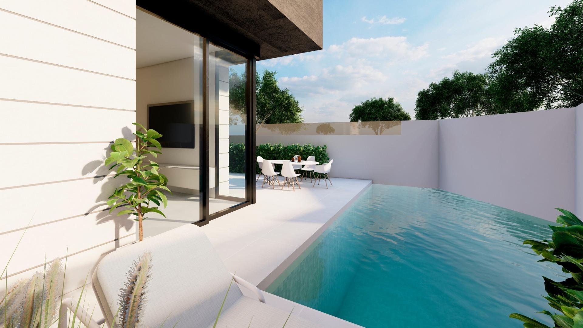 Bungalow in Pilar de la Horadada, Alicante, Spain 2 bedrooms, 88 sq.m. No. 147959