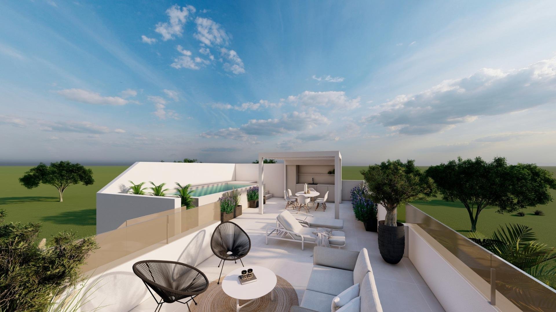 Bungalow in Pilar de la Horadada, Alicante, Spain 2 bedrooms, 88 sq.m. No. 147959