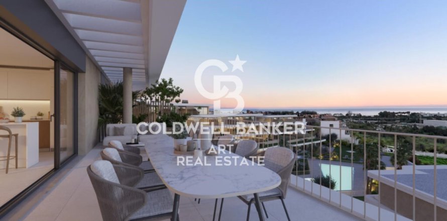 Lägenhet i Estepona, Malaga, Spanien 3 sovrum, 120 kvm. Nr. 158741