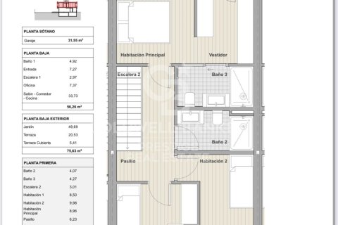 Kaupunkipientalo myytävänä Palafolls, Barcelona, Espanja, 3 makuuhuonetta, 167 m2 No. 159565 - kuva 11