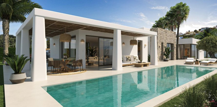 Вилла в Хавеа, Аликанте, Испания 4 спальни, 245м2 №147967