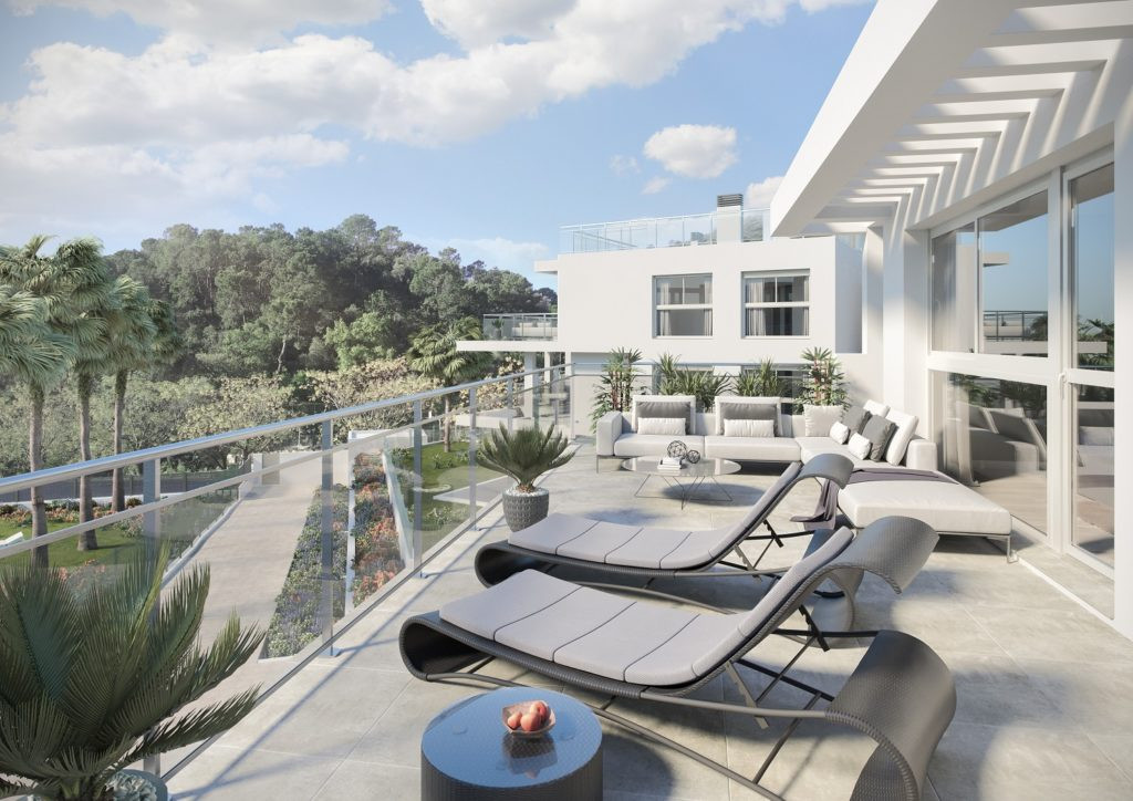 Appartamento a Benahavis, Malaga, Spagna 2 camere da letto, 106 mq. N° 70819