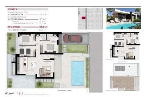 Villa en venta Ciudad Quesada, Alicante, España 3 dormitorios, 107 m2 No. 112542 - foto 7