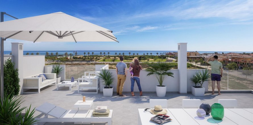 Bungalow Pilar de la Horadada, Alicante, Hiszpania 2 sypialnie, 72 mkw. nr 112547