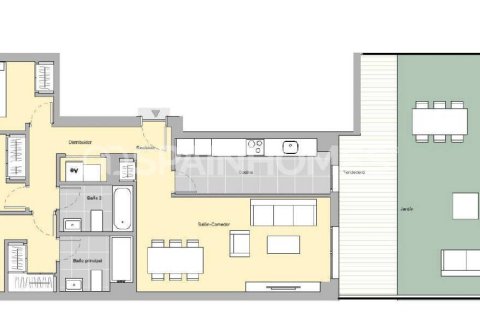 Kattohuoneisto myytävänä Malaga, Espanja, 1 makuuhuone, 56 m2 No. 138806 - kuva 23